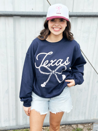 Texas Bow Sweatshirt