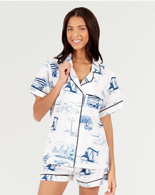 Houston Toile Short Set