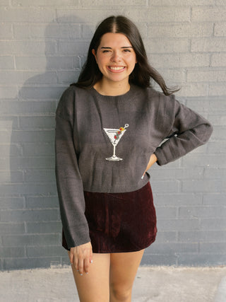 Martini Sweater Charcoal