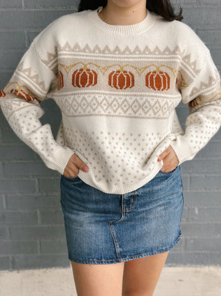 Pumpkin Patch Sweater