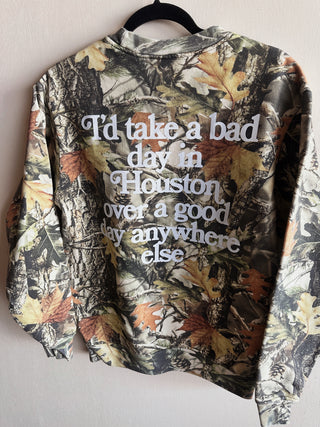 Camo ILY Houston Sweatshirt