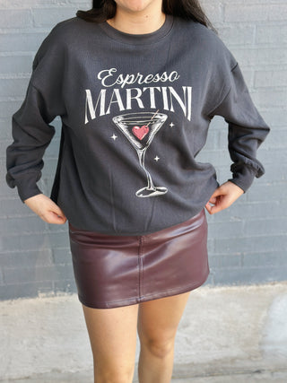Oversized Martini Sweatshirt