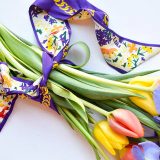 Saturday Silks Twilly Scarf
