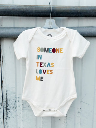 Someone in Texas Loves Me Onesie