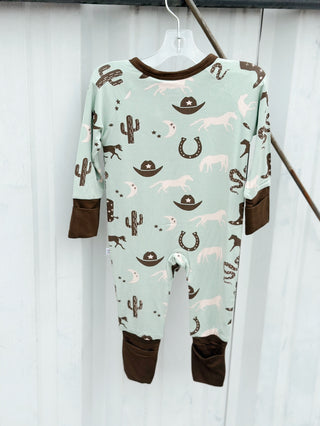 Giddyup Footie Pajamas