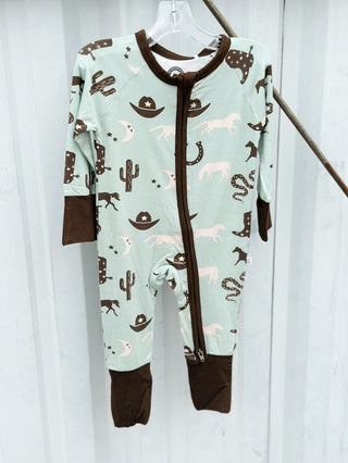 Giddyup Footie Pajamas