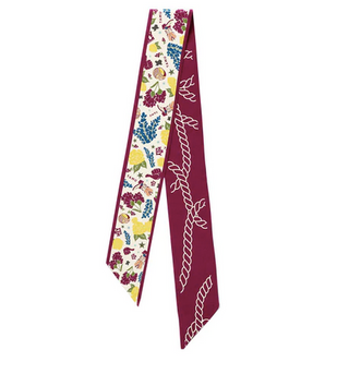 Saturday Silks Twilly Scarf