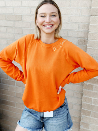 Houston Hand Embroidered Sweatshirt