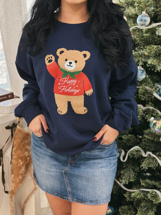 Merry Christmas Teddy Sweatshirt