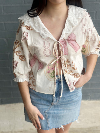 Cowgirls & Angels Top