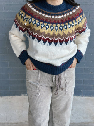 Winter Cabin Sweater