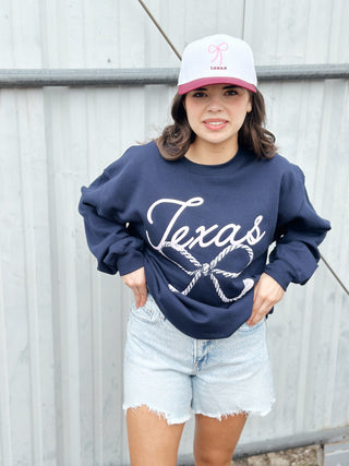 Texas Bow Sweatshirt