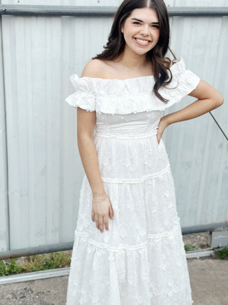 Piccola Dress White