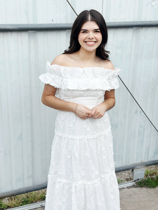Piccola Dress White