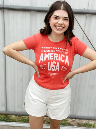 Welcome To America Baby Tee