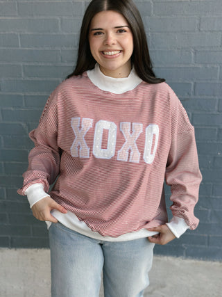 XOXO Mock Neck