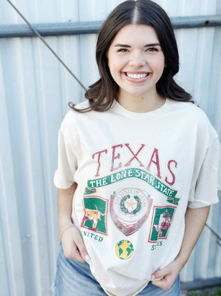 Texas Patch Thrifted Tee