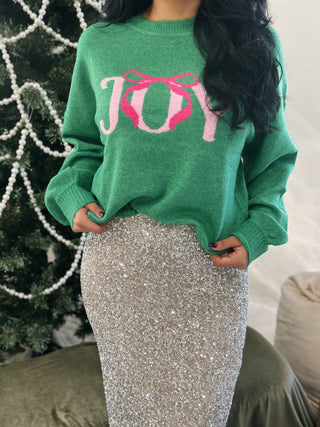 JOY Sweater Green