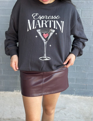 Oversized Martini Sweatshirt