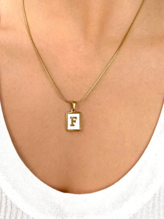 Free Agent Initial Necklace