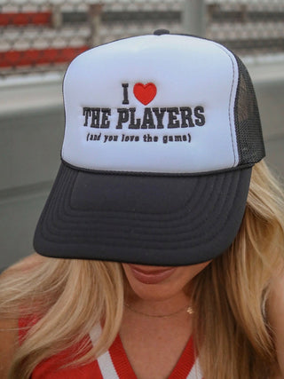 I Love The Players Trucker