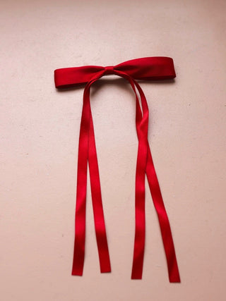 Double Tail Satin Bow