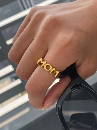 Angel Mom Ring
