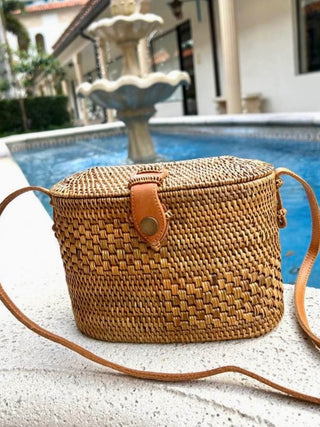Ata Vine Basket Crossbody