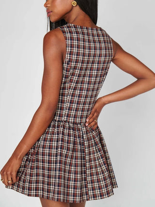 Meester Mini Saddle Plaid