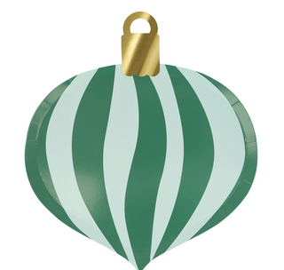 Striped Ornament Plates