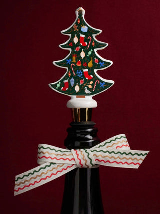 Nutcracker Porcelain Wine Stopper Set