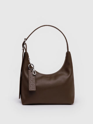Baggu Mini Leather Shoulder Bag