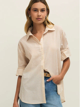 Seaport Button Top
