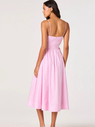 Bellamy Dress Pink Stripe