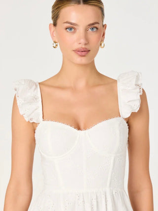 Wedelia Dress White