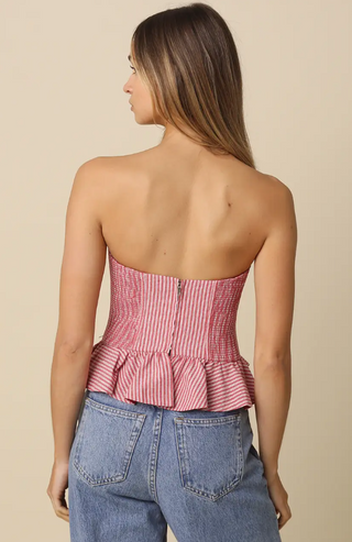 Melly Striped Tube Top