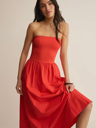 Sunsought Strapless Midi