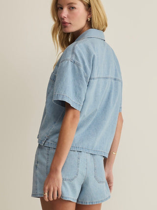 Everyday Denim Button Up