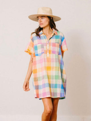 Rainbow Plaid Getaway Mini