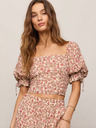Moira Floral Top