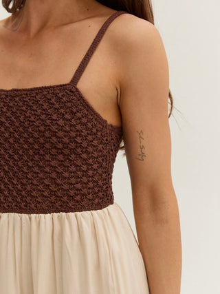 Jane Maxi Dress Brown