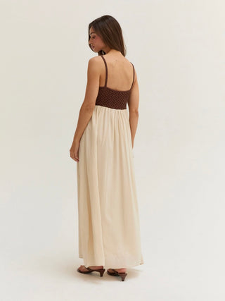 Jane Maxi Dress Brown