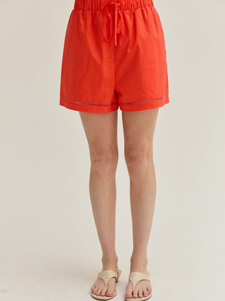 Reese Shorts Burnt Orange