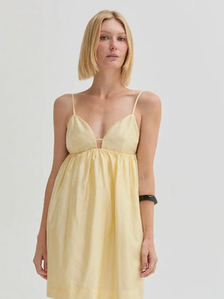 Sylvie Babydoll Dress Butter