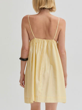 Sylvie Babydoll Dress Butter