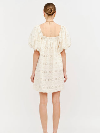 Bianca Cream Floral Dress
