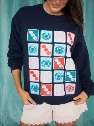Mahjong Tiles Sweatshirt