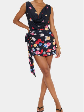 Falling Floral Callie Dress