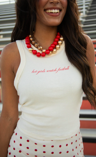 Hot Girls Football Tank