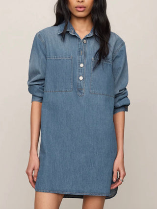 Lucie Denim Shirt Dress